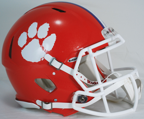 Clemson Tigers Speed Football Helmet