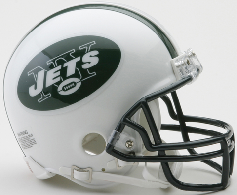 New York Jets NFL Mini Football Helmet