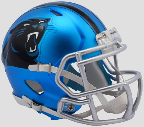 Carolina Panthers  BLAZE Speed Mini Football Helmet <B>2017 BLAZE</B>