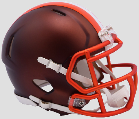 Cleveland Browns  BLAZE Speed Mini Football Helmet <B>2017 BLAZE</B>