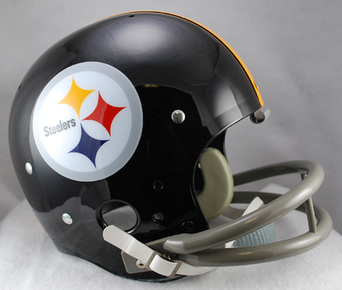 Pittsburgh Steelers 1963 to 1976 TK Throwback Football Helmet