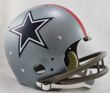 Dallas Cowboys 1976 TK Throwback Football Helmet