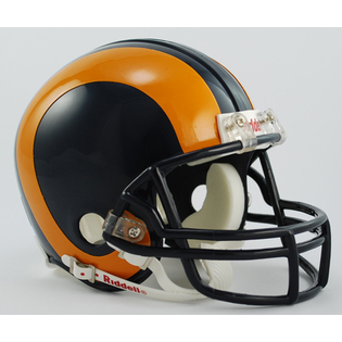 St. Louis Rams 1981 to 1999 Riddell Mini Replica Throwback Helmet