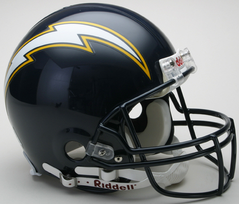 San Diego Chargers 1988 to 2006 Football Helmet