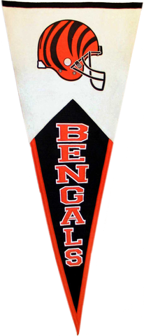 Cincinnati Bengals NFL Pennant Wool