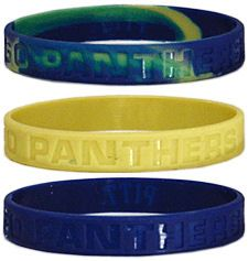 Pittsburgh Panthers Rubber Wristbands 3 Pack