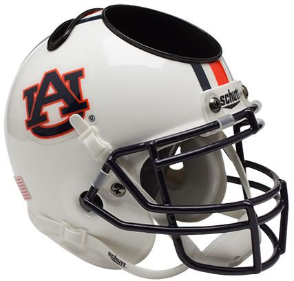 Auburn Tigers Miniature Football Helmet Desk Caddy