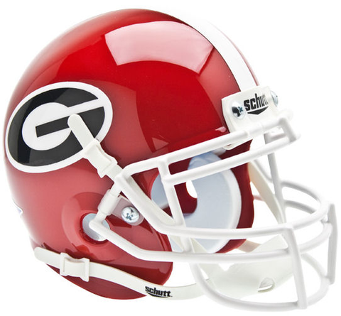Georgia Bulldogs Mini XP Authentic Helmet Schutt