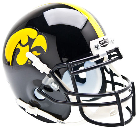 Iowa Hawkeyes Mini XP Authentic Helmet Schutt