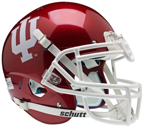 Indiana Hoosiers Authentic College XP Football Helmet Schutt