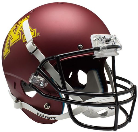 Minnesota Golden Gophers Full XP Replica Football Helmet Schutt <B>Matte</B>