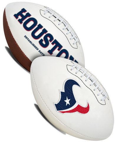 Houston Texans NFL Signature Series Full Size Football