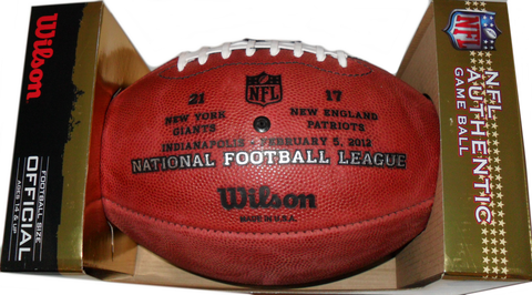 Wilson Football Super Bowl 46 Limited Edition Giants vs Patriots