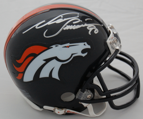 Neil Smith Denver Broncos Autographed Mini Helmet