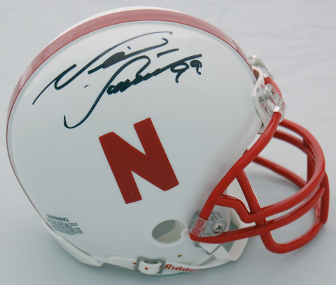 Neil Smith Nebraska Cornhuskers Autographed Mini Helmet