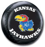 Kansas Jayhawks Tire Cover