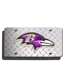 Baltimore Ravens License Plate Laser Tag