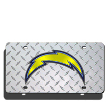 San Diego Chargers License Plate Laser Tag