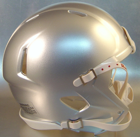 Mini Speed Football Helmet SHELL Bay Silver