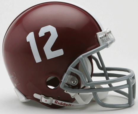 Alabama Crimson Tide NCAA Mini Football Helmet #12