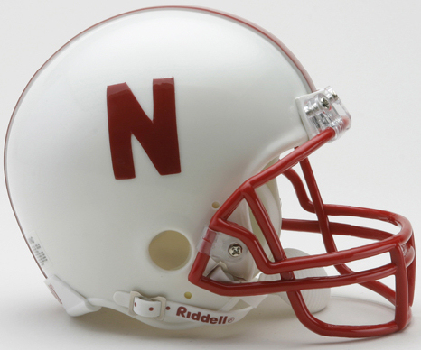 Nebraska Cornhuskers NCAA Mini Football Helmet