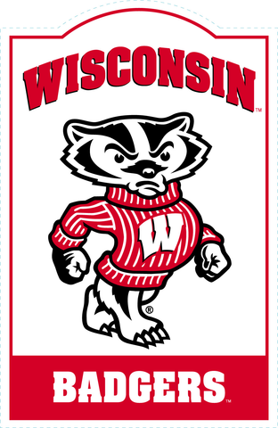 Wisconsin Badgers NCAA Sign