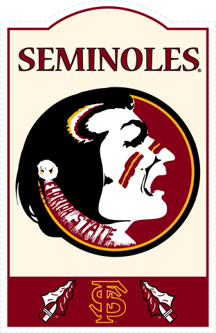 Florida State Seminoles NCAA Sign