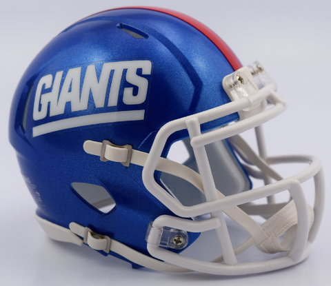 New York Giants NFL Mini Speed Football Helmet <B>2017 Color Rush</B>