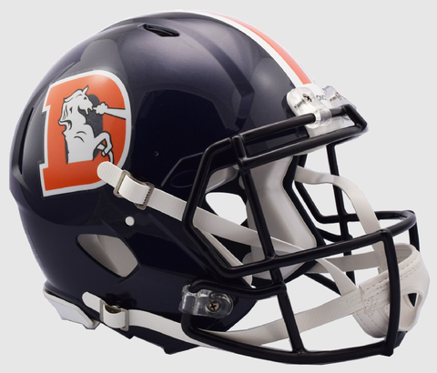 Denver Broncos Speed Football Helmet <B>2017 Color Rush </B>
