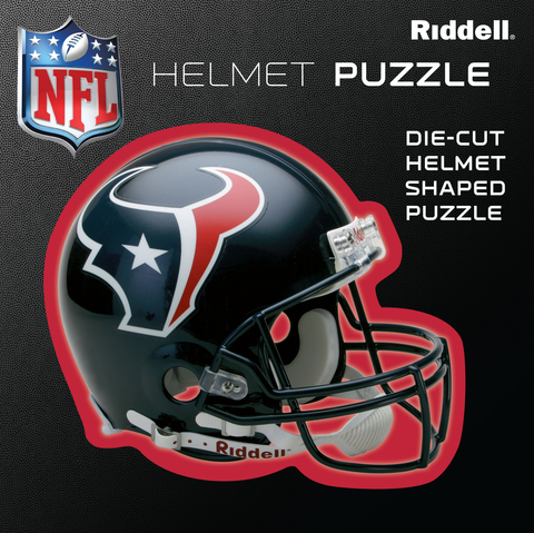 Houston Texans Helmet Puzzle 100 Pieces Riddell