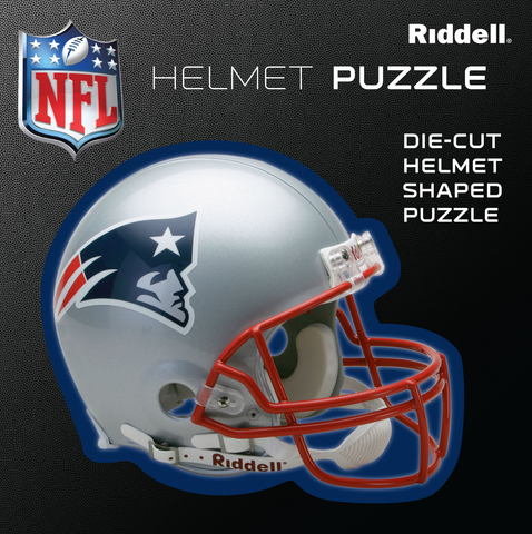 New England Patriots Helmet Puzzle 100 Pieces Riddell