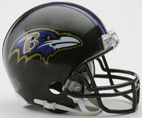 Baltimore Ravens NFL Mini Football Helmet