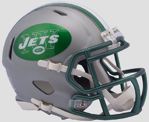 New York Jets  BLAZE Speed Mini Football Helmet <B>2017 BLAZE</B>