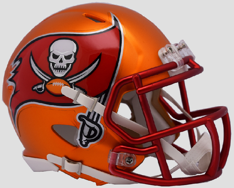 Tampa Bay Buccaneers  BLAZE Speed Mini Football Helmet <B>2017 BLAZE</B>