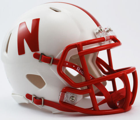 Nebraska Cornhuskers NCAA Mini Speed Football Helmet