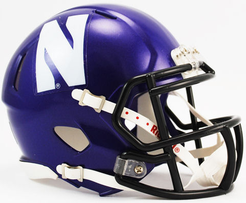 Northwestern Wildcats NCAA Mini Speed Football Helmet
