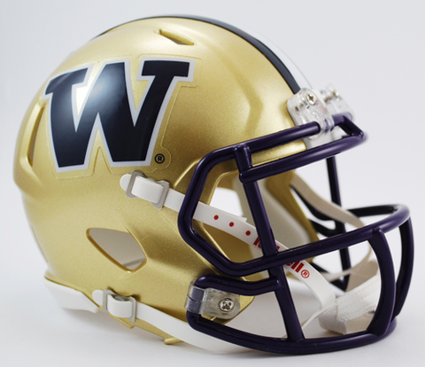 Washington Huskies NCAA Mini Speed Football Helmet