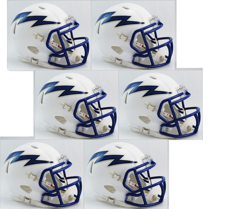 Air Force Falcons NCAA Mini Speed Football Helmet 6 count
