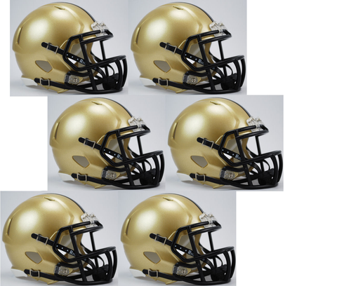Army Black Knights NCAA Mini Speed Football Helmet 6 count