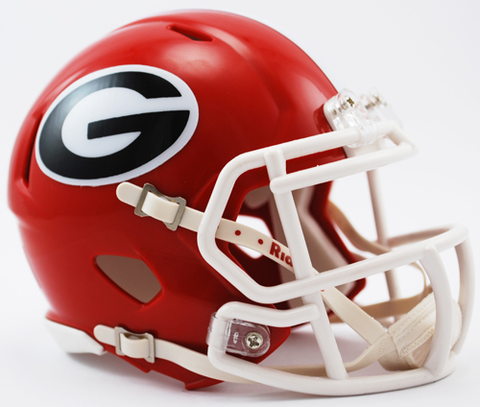 Georgia Bulldogs NCAA Mini Speed Football Helmet