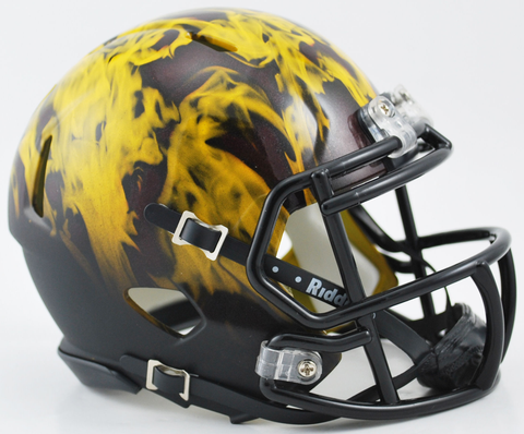 Arizona State Sun Devils NCAA Mini Speed Football Helmet <B>Flame Discontinued</B>