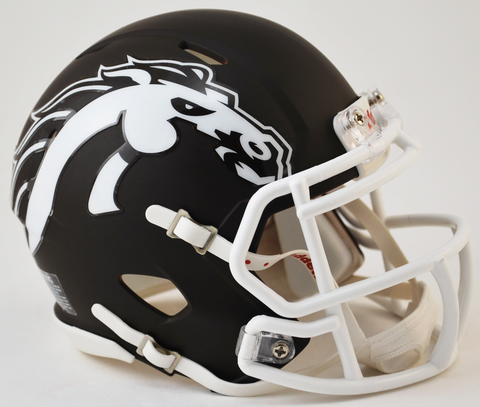 Western Michigan Broncos NCAA Mini Speed Football Helmet <B>Matte Brown</B>