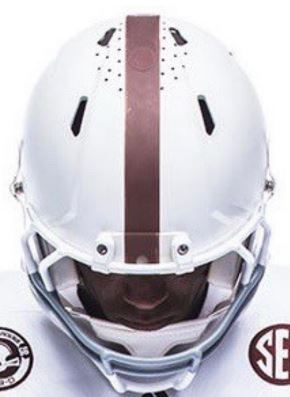 Texas A&M Aggies NCAA Mini Speed Football Helmet <B>White 1956</B>