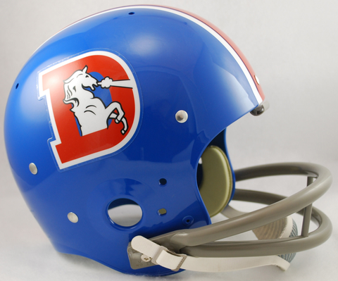 Denver Broncos 1968 to 1974 TK Throwback Football Helmet