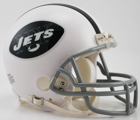 New York Jets 1965 to 1977 Riddell Mini Replica Throwback Helmet