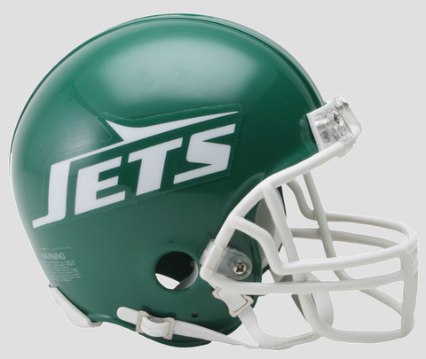 New York Jets 1978 to 1989 Riddell Mini Replica Throwback Helmet