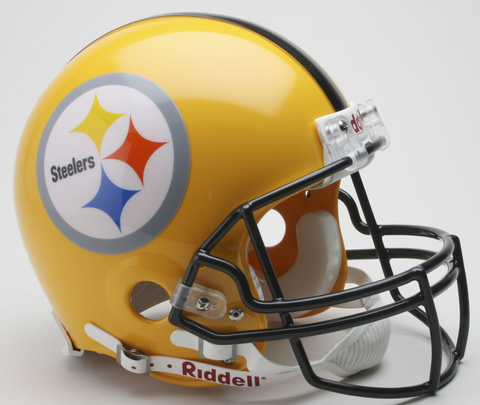 Pittsburgh Steelers 1962 Football Helmet 75th Anniversary