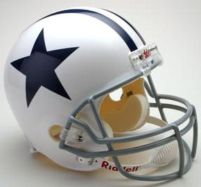 Dallas Cowboys 1960 to 1963 Full Size Replica Throwback Helmet