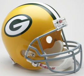 Green Bay Packers 1961 to 1979 Full Size Replica Throwback Helmet