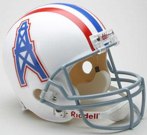 Houston Oilers 1975 to 1980 Full Size Replica Throwback Helmet